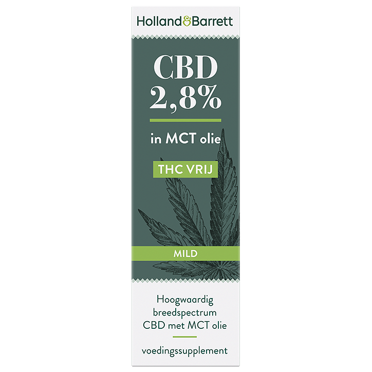 Holland & Barrett CBD Olie Mild 2,8% (30ml)